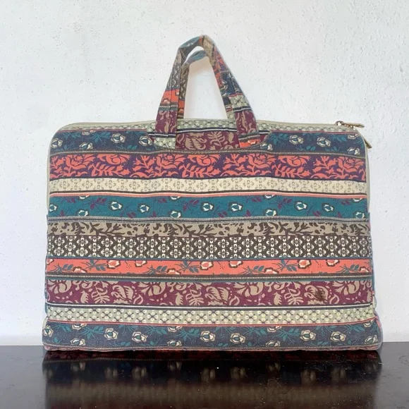 Multicolor Kinmac Boho Laptop Bag - Picture 3 of 8